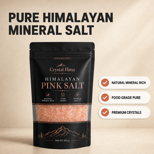 Crystal Hima Pure Himalayan Pink Salt