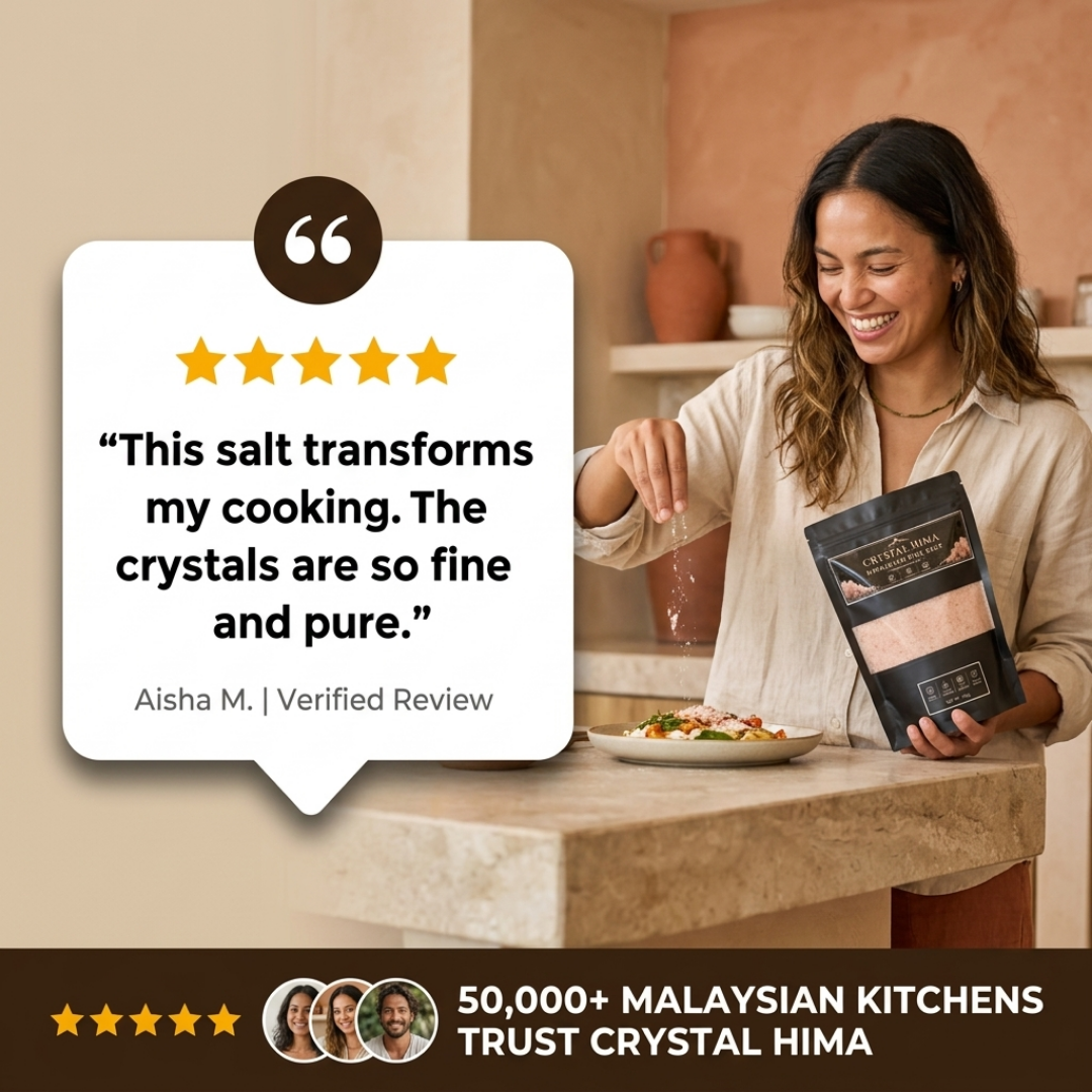 Crystal Hima Pure Himalayan Pink Salt